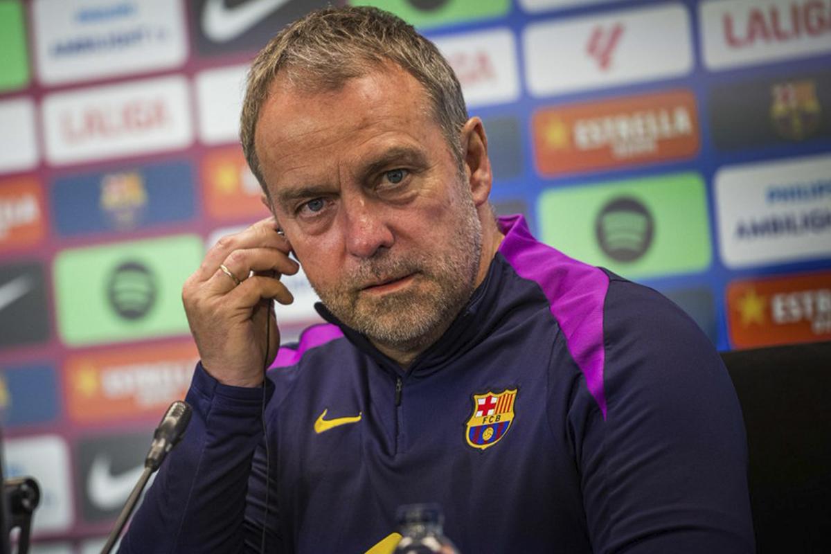 Hansi Flick confirma su vuelta previo al Barcelona-Levante: Puede jugar unos minutos, es un líder diferente