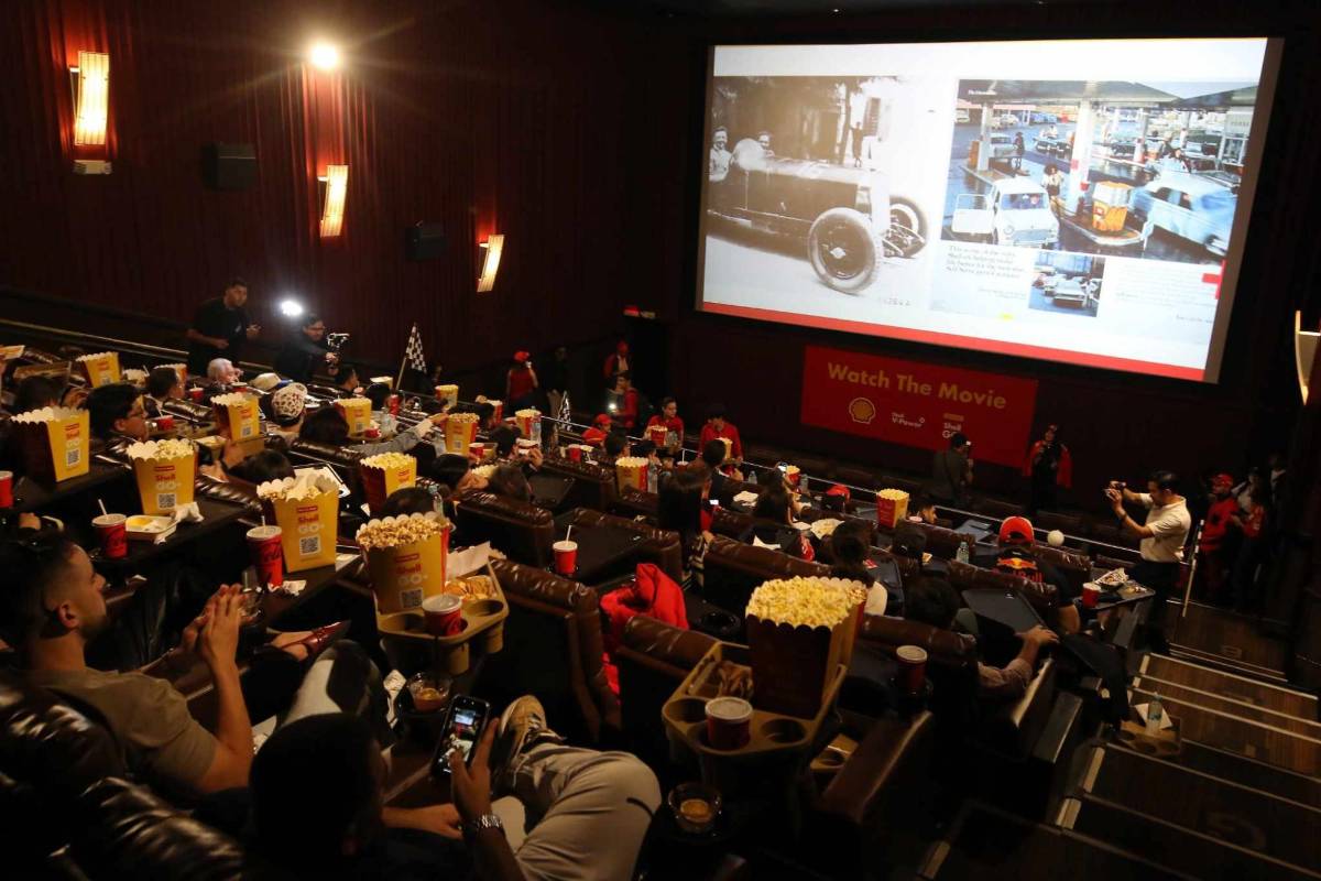 Shell celebró con tremendas sorpresas y regalos para sus invitados especiales en el estreno de la película F1