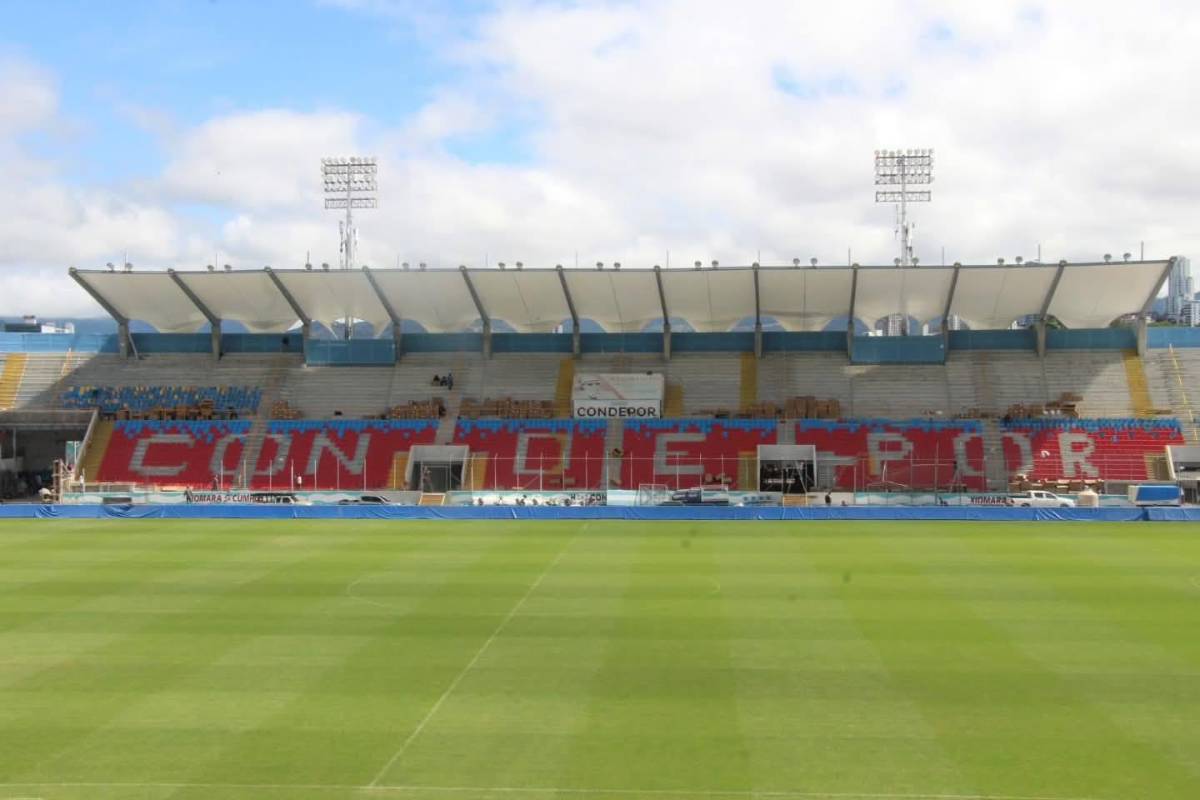 Al estilo europeo: así luce el estadio Nacional Chelato Uclés con su nueva cerca y las butacas previo a la final Olimpia vs Marathón
