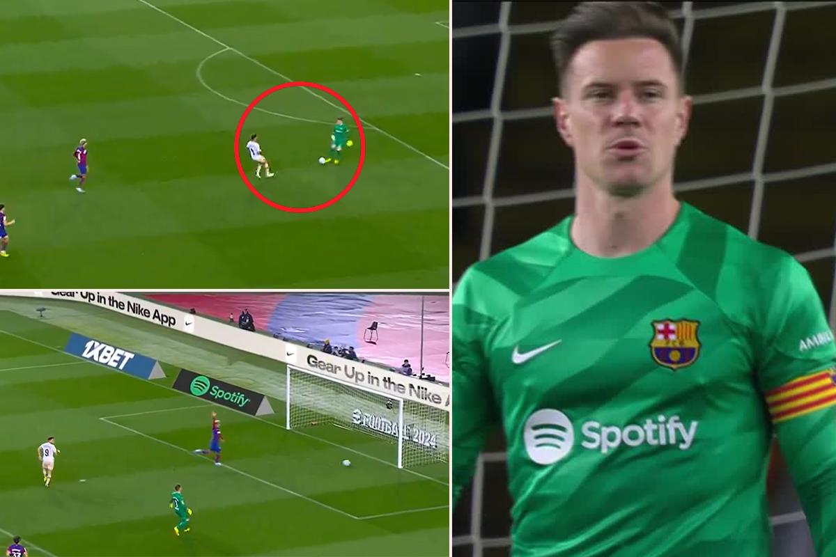 Ter Stegen cometió terrible error en el Barcelona-Valencia: intentó salir jugando y se vio muy mal