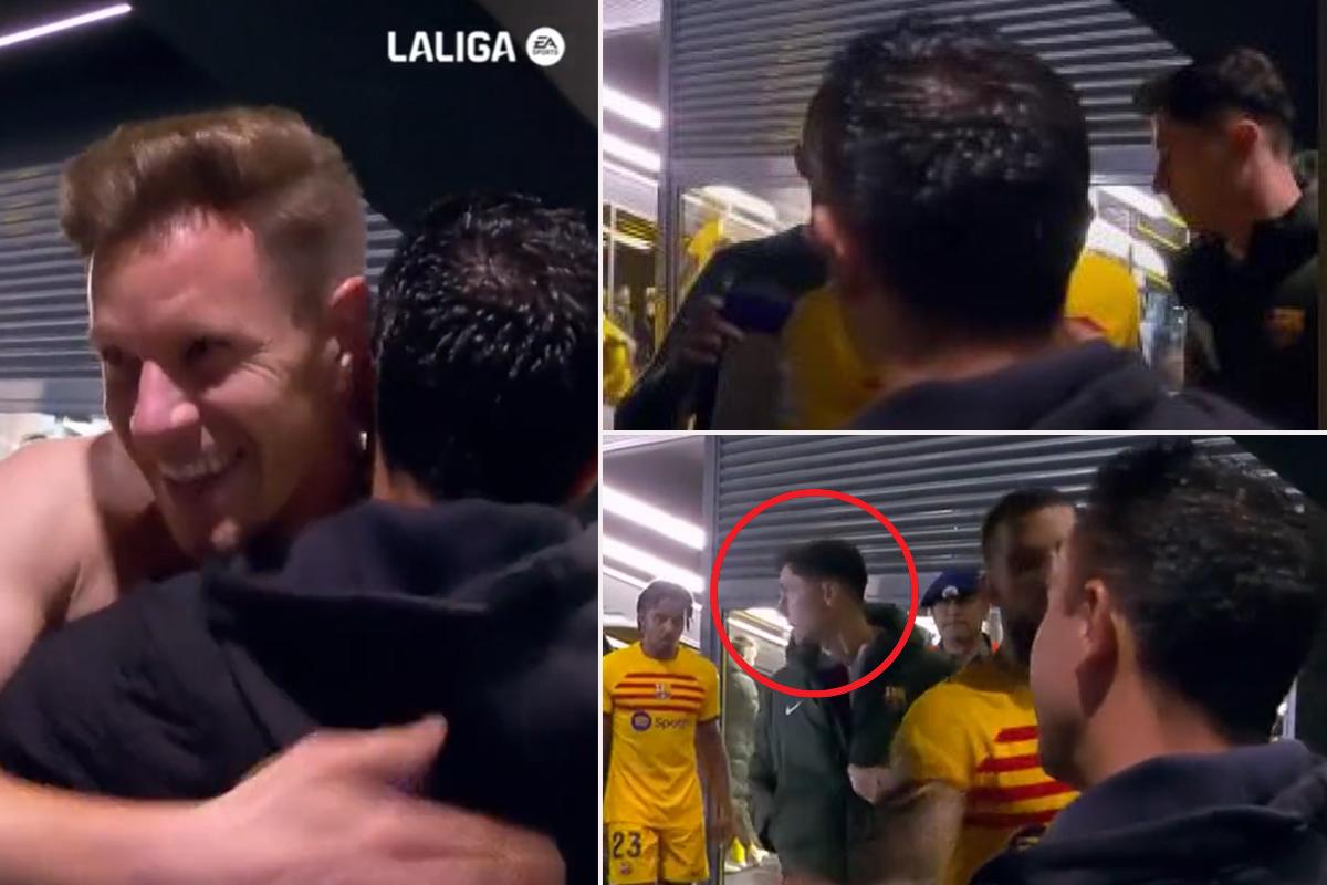 ¿Qué pasó? El motivo por el que Lewandowski no saludó a Xavi luego del triunfo del Barcelona