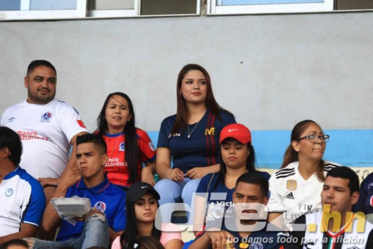 Fotos: La belleza que se hizo presente en el clásico Motagua-Olimpia