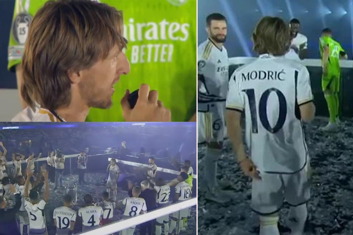 Modric confirma su futuro tras ganar la Champions con Real Madrid: ¡lo reveló en el Bernabéu!