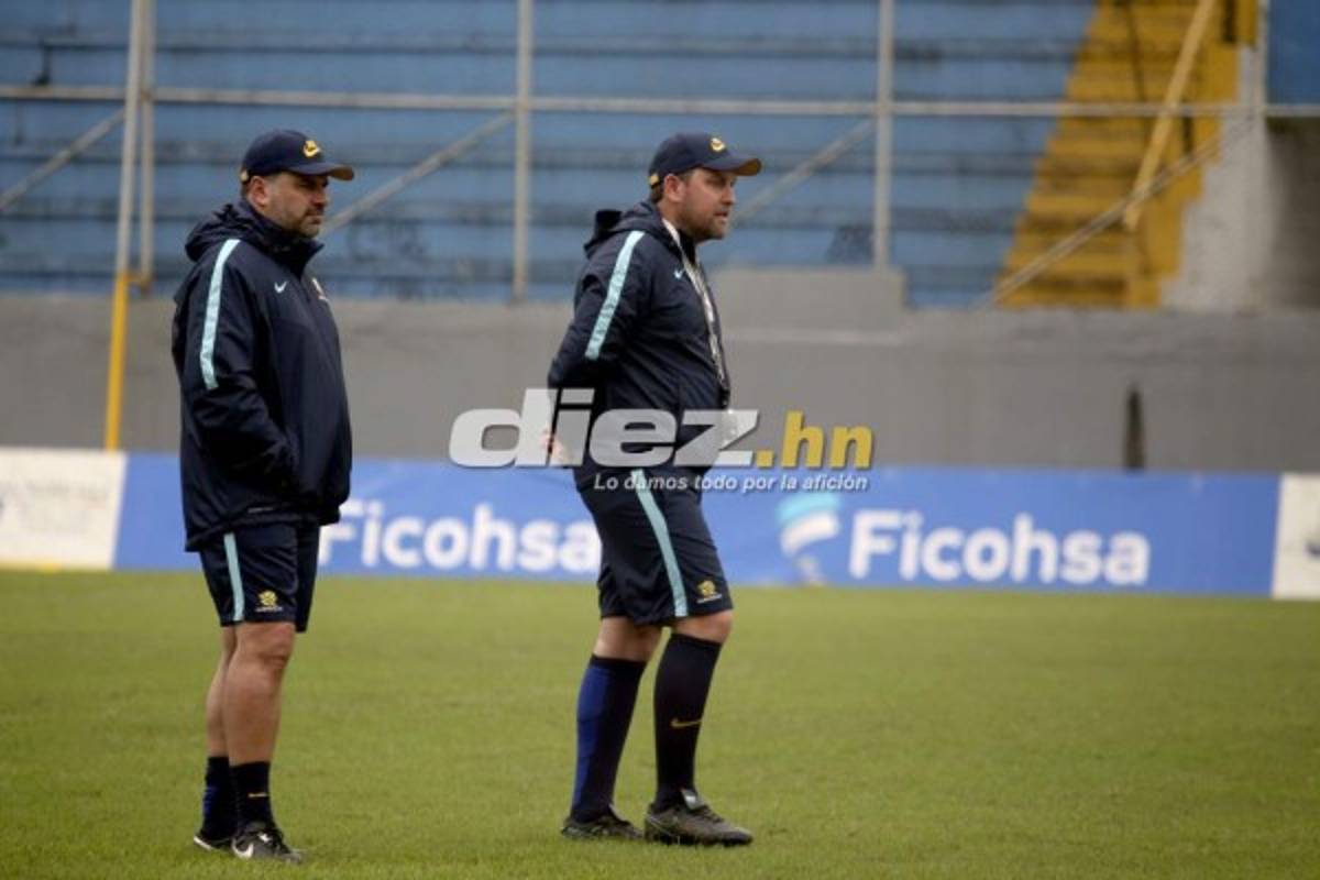 FOTOS: Así fue el primer entrenamiento de Australia en San Pedro Sula