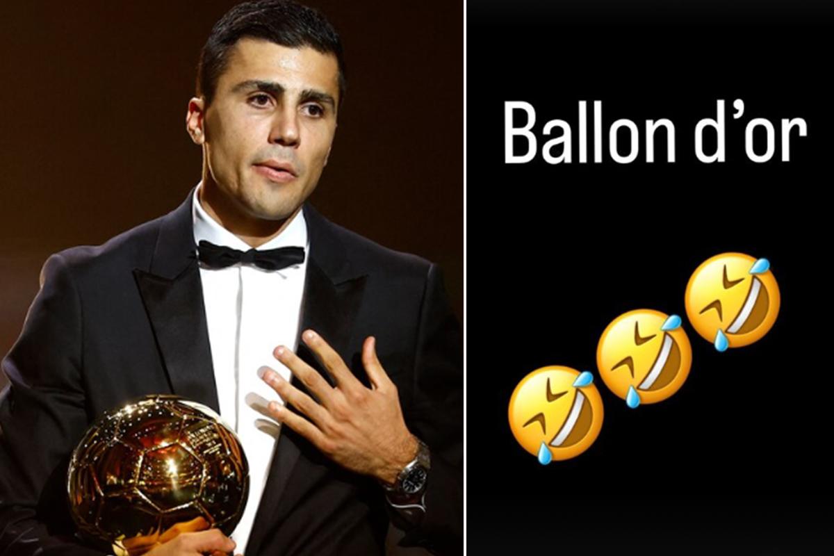 No se contuvo: una estrella mundial se burló del Balón de Oro que le dieron a Rodri en lugar de Vinicius