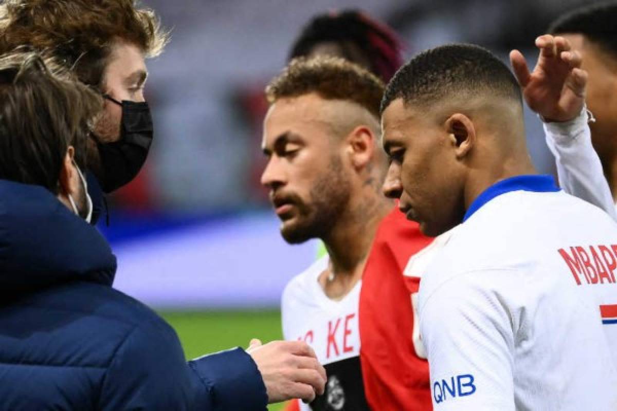 La tristeza de Neymar y Mbappé dio detalles de su fututo: Así acabó el reinado del PSG en Francia