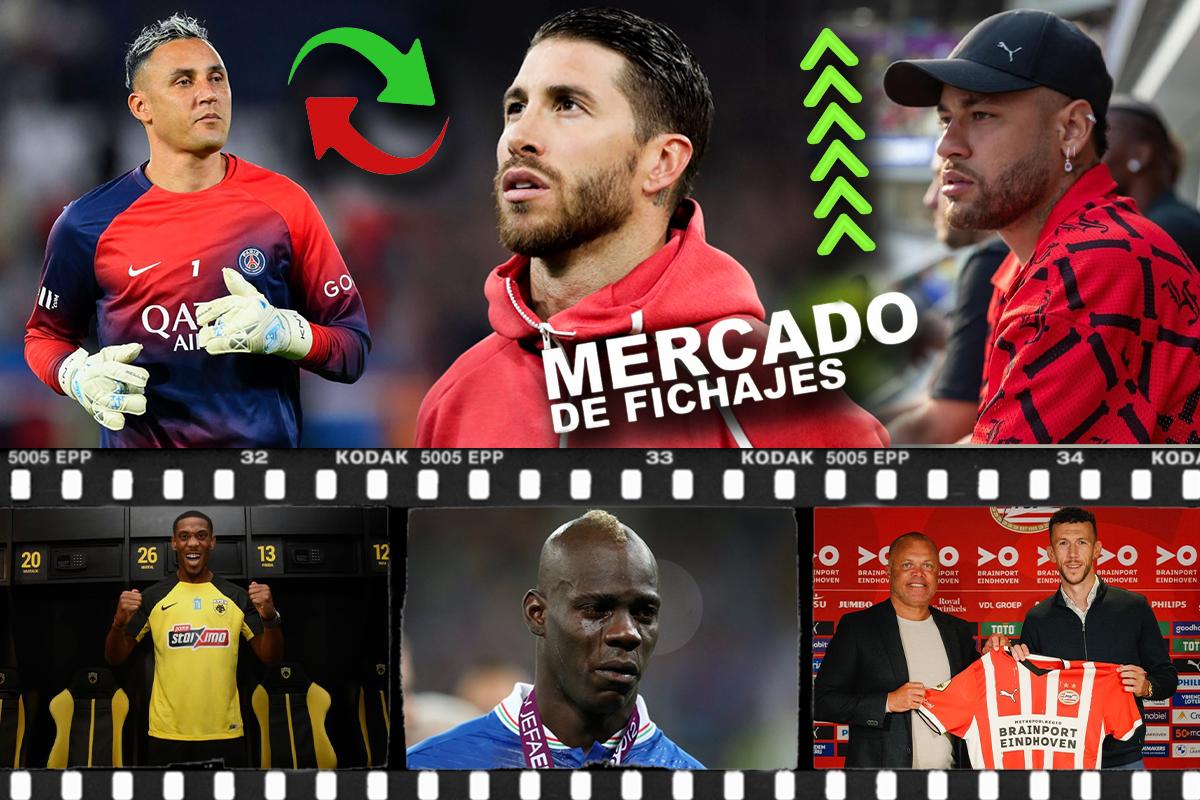 Sorpresa con Neymar y el club que llamó a Sergio Ramos para que vuelva; lo último sobre Keylor Navas