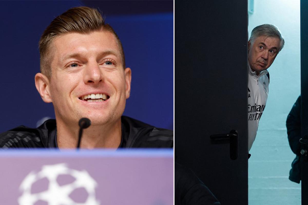 La respuesta de Toni Kroos sobre renovar con el Real Madrid mientras Ancelotti lo espiaba