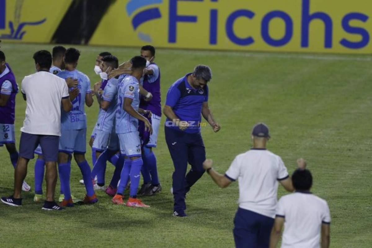 Júbilo y llanto en el estadio Olímpico: Darixon Vuelto se descontroló y rompió en llanto en Real España