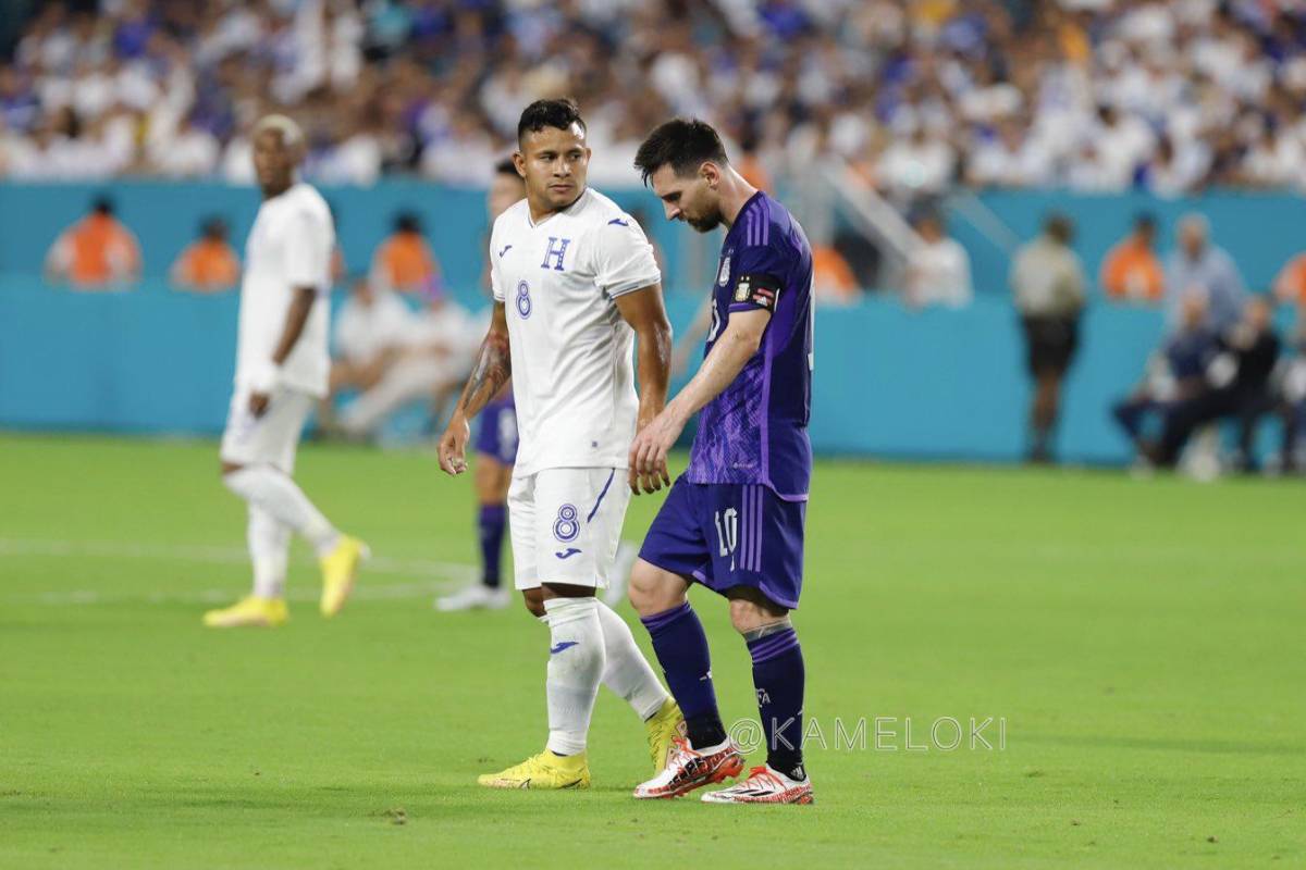 ¿Qué hizo Messi con la camiseta de la ‘H’? 15 cosas que pasaron en el amistoso Argentina - Honduras en Miami