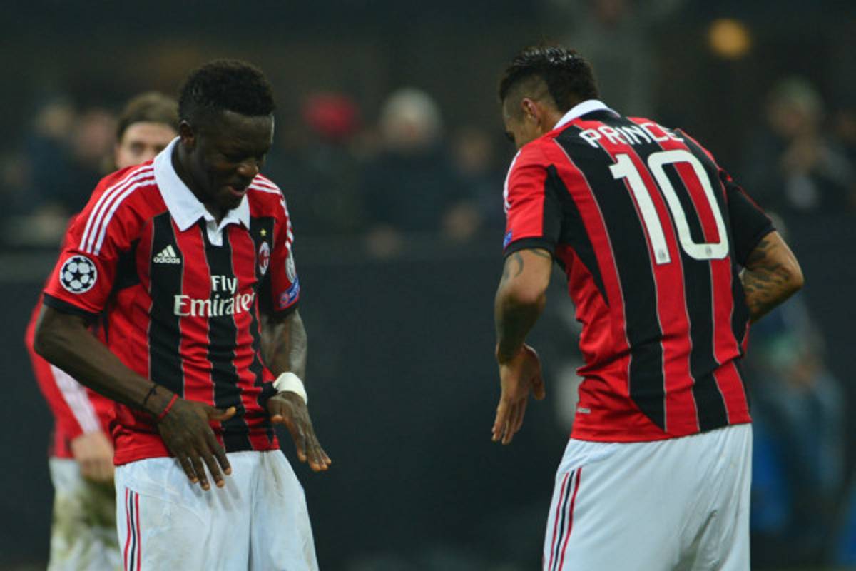 Milan venció 2-0 al Barcelona en un partido de la Champions League.