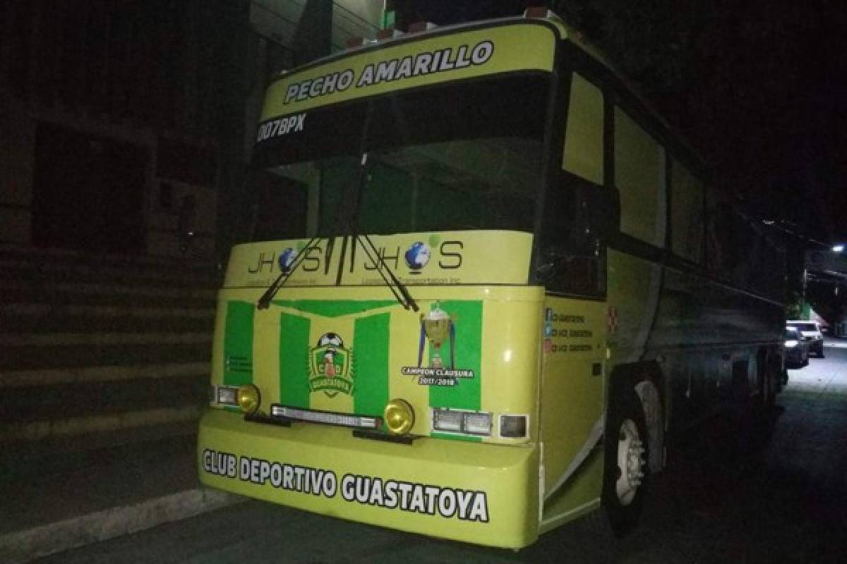 Los autobuses más icónicos de los clubes centroamericanos