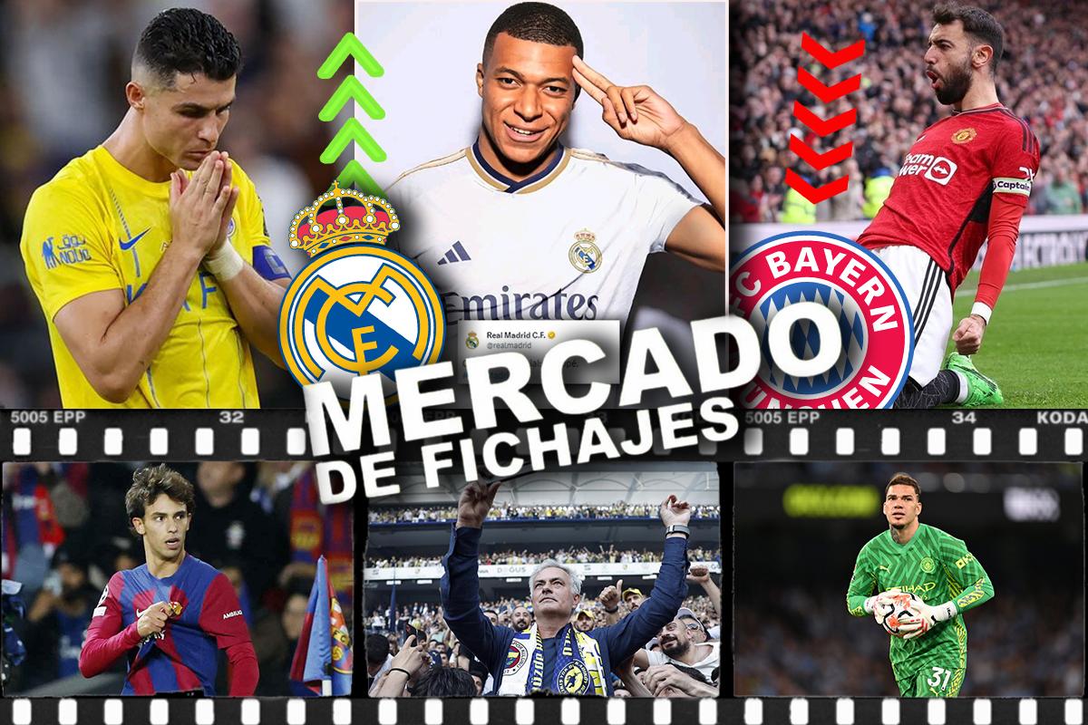 Real Madrid confirmó el fichaje de Mbappé y va por otro bombazo; delantero vuelve al Barcelona y duro golpe en el City