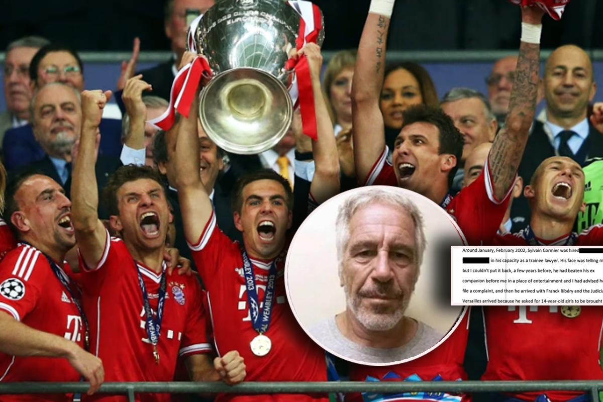 Una leyenda del Bayern Múnich aparece en los archivos de Epstein: Intentó golpearme y la policía...