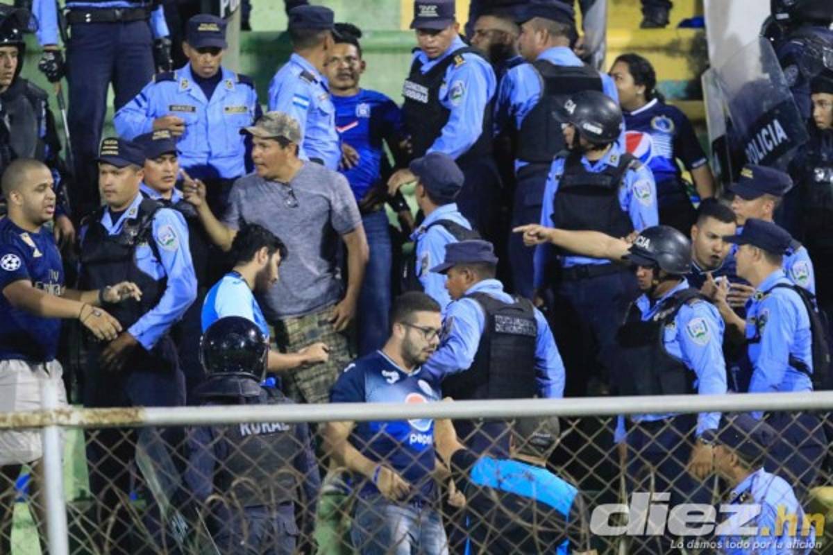 No se vio en TV: La mujer de Emilio Izaguirre deslumbró, detenidos, armas blancas y el auto de Beckeles