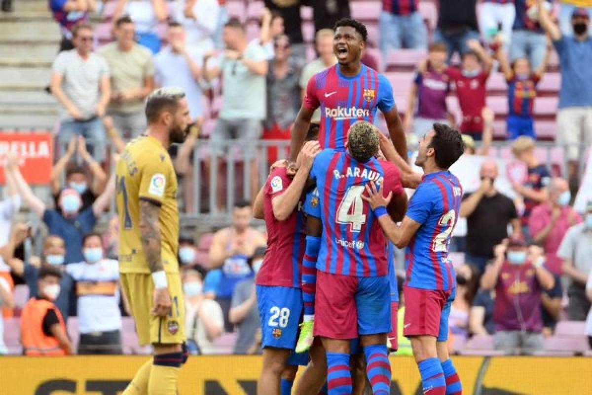 Así fue el regreso de Ansu Fati con Barcelona: Con la 10 de Messi y su gran gesto tras el gol