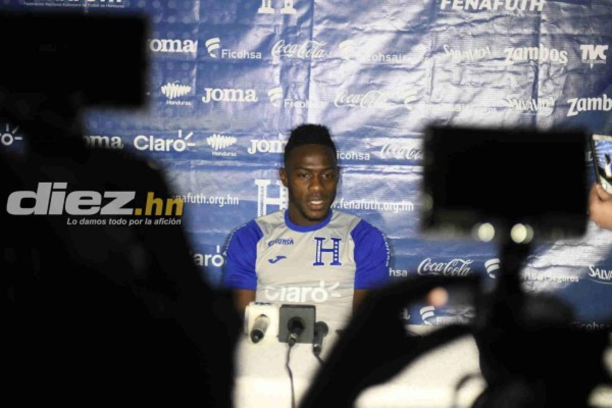 Risas y la broma de Elis a 'Choco' en el entreno de la Selección de Honduras