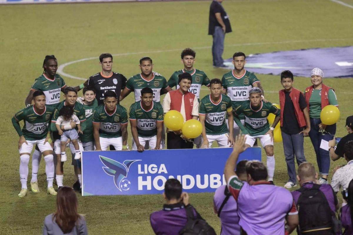 Le gritó con todo a su exequipo, noble causa de la Liga Hondubet y aficionadas de Marathón causaron furor en el estadio Olímpico