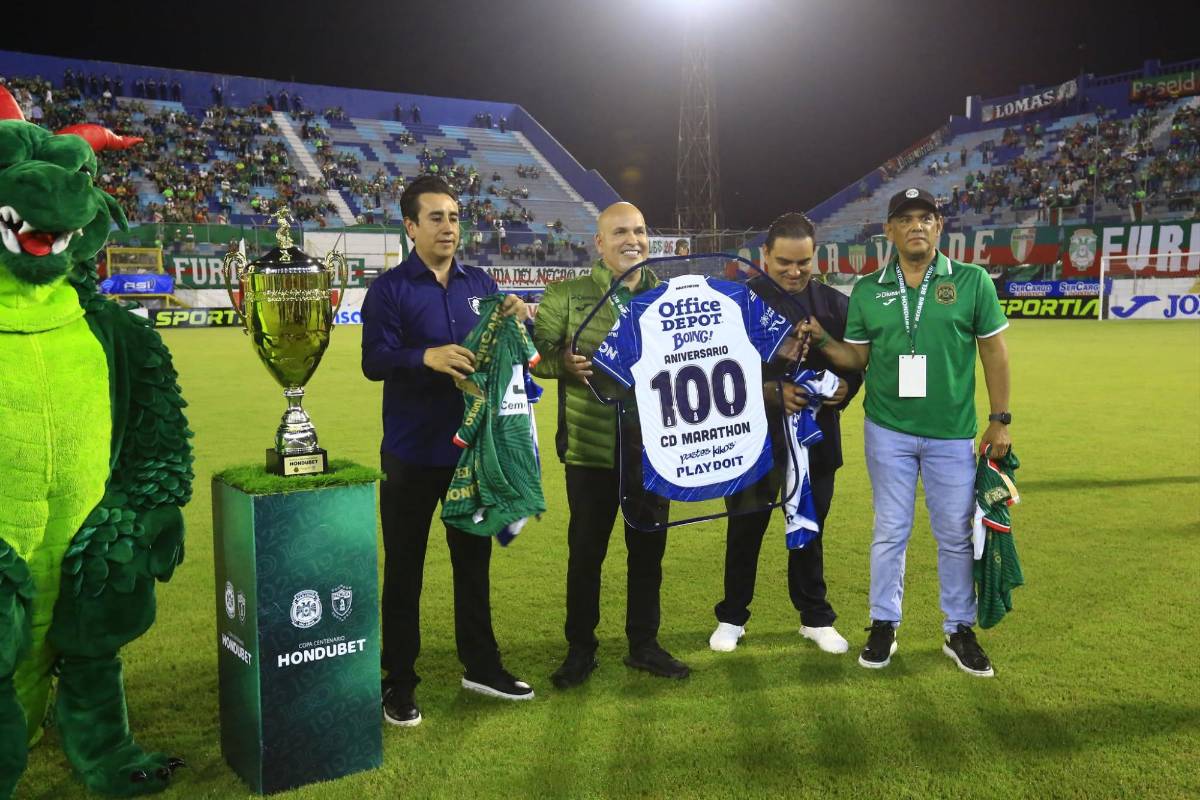 Pachuca se llevó la Copa del Centenario de Marathón, Keosseián no faltó y también hubo bronca en el juego