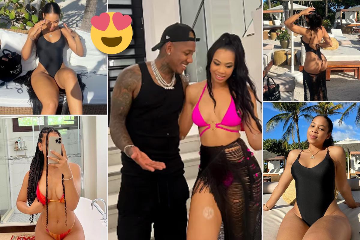 La novia de Romell Quioto luce su figura y levanta suspiros en Miami: “Eres la más hermosa”