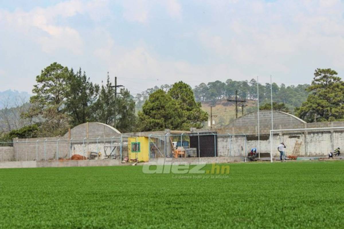El nuevo y bonito estadio que se inaugurará en Campamento, Olancho