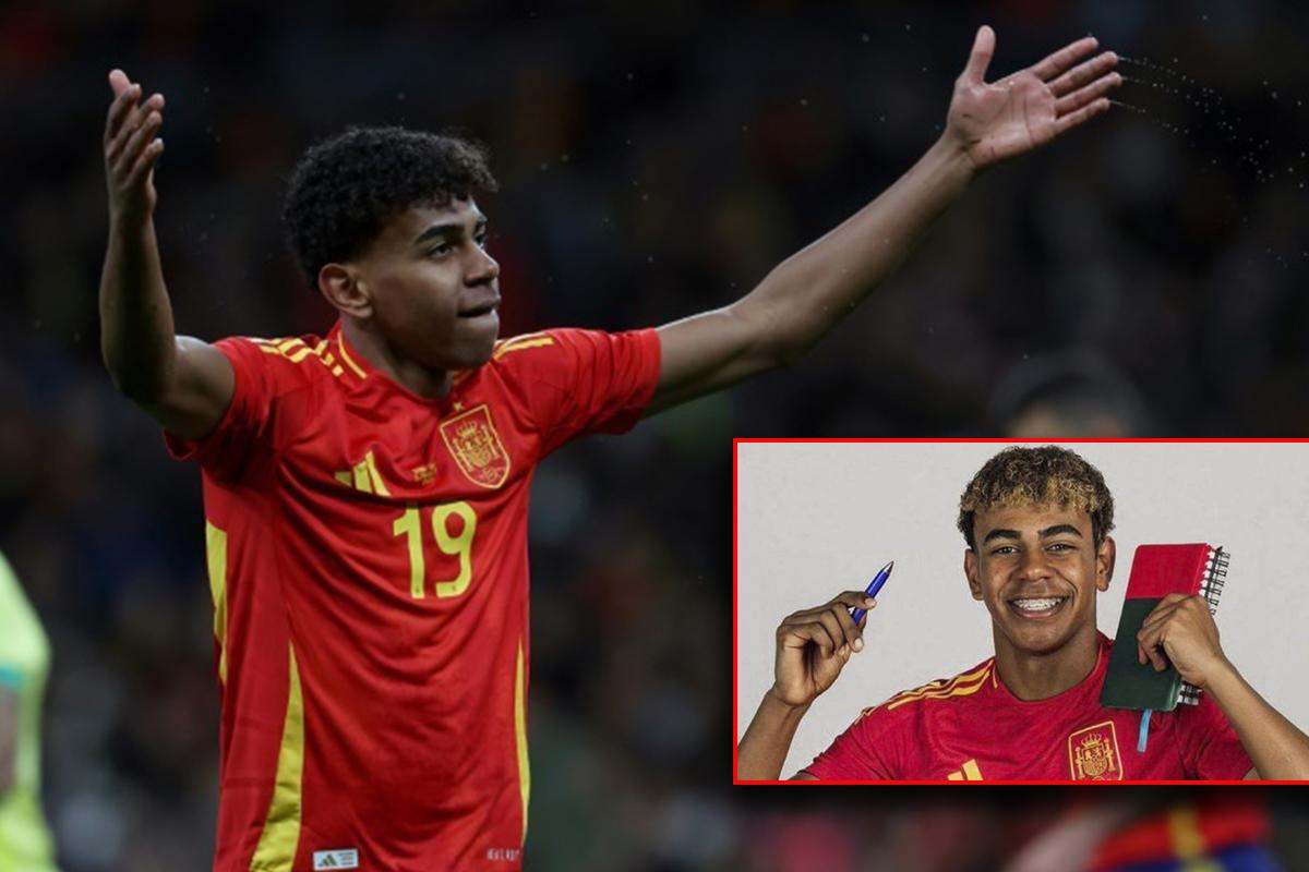 Lamine Yamal festeja: consiguió su primer título mientras disputa la Eurocopa con España