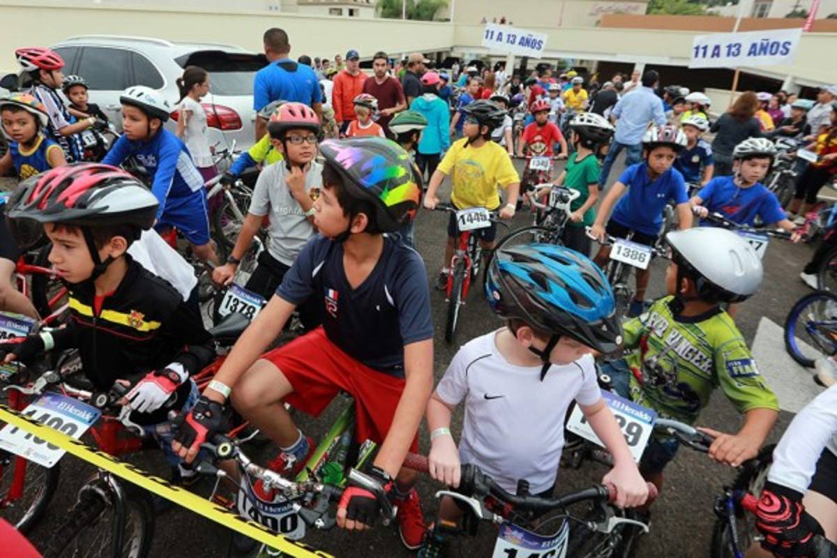 Éxito Vuelta Ciclística Infantil de EL HERALDO