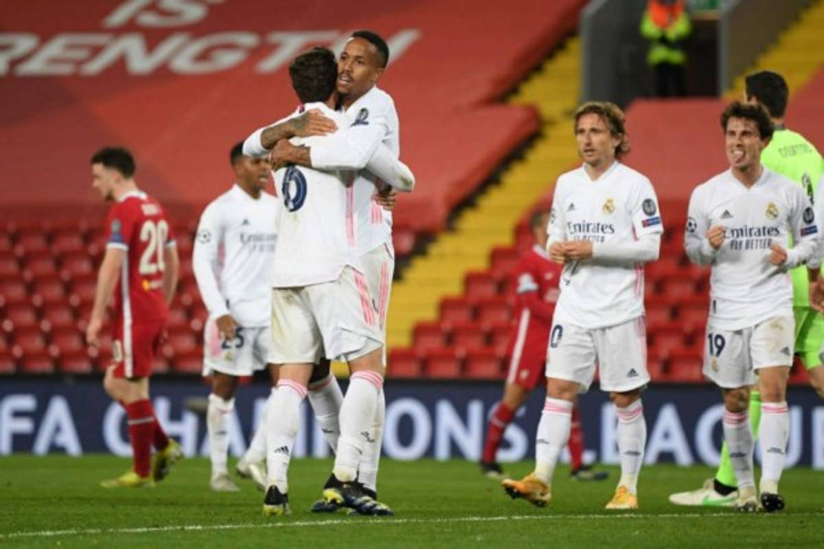 Lo que no se vio: La impactante foto del tobillo de Valverde y el festejo del Real Madrid en Anfield