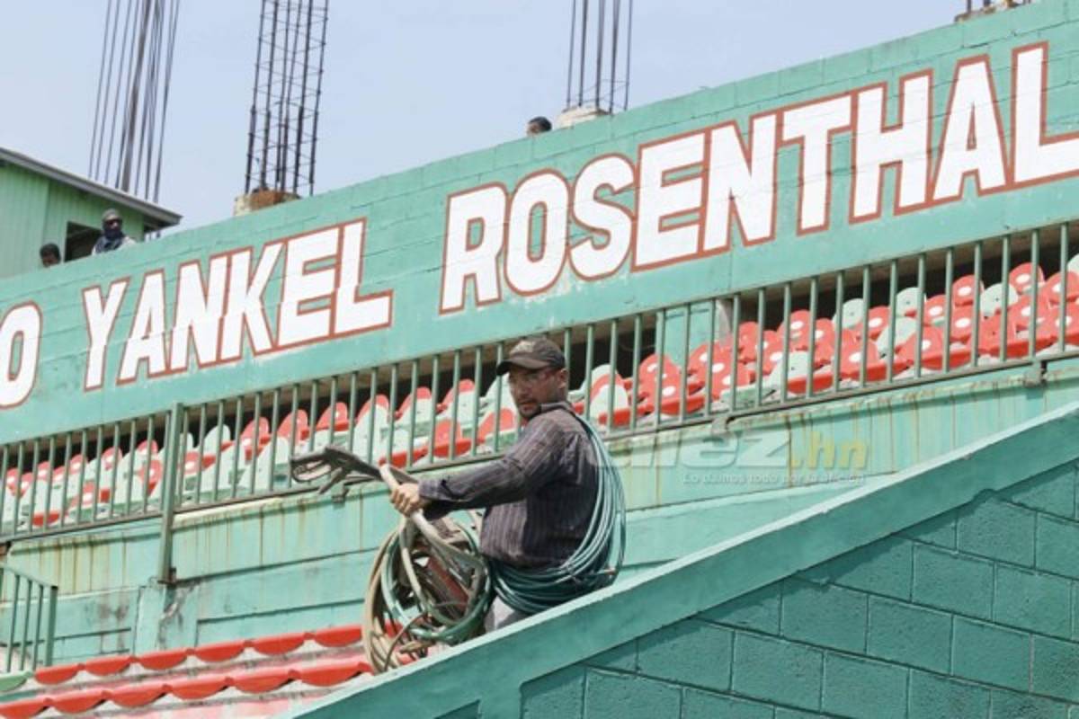 Así alistan el Yankel Rosenthal para su primera Gran Final en Honduras