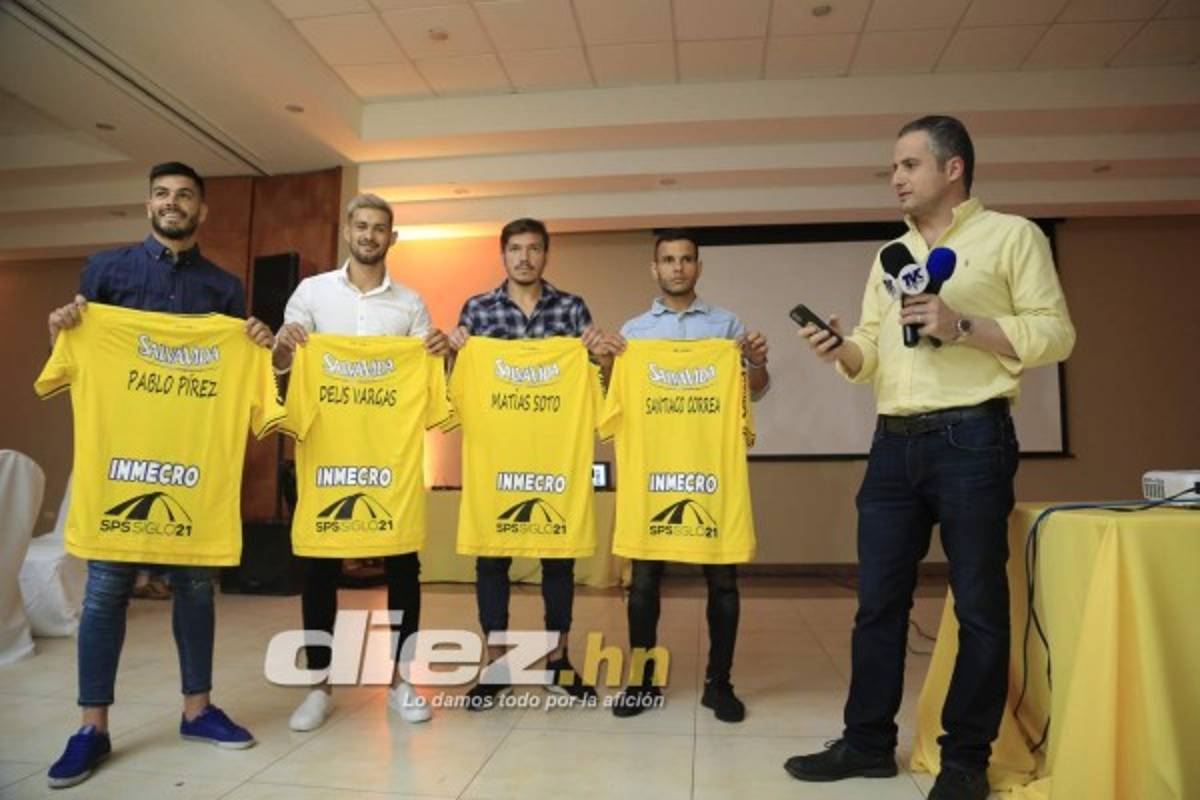 Pura garra charrúa: Real España presenta a sus cuatro refuerzos para el Clausura 2020