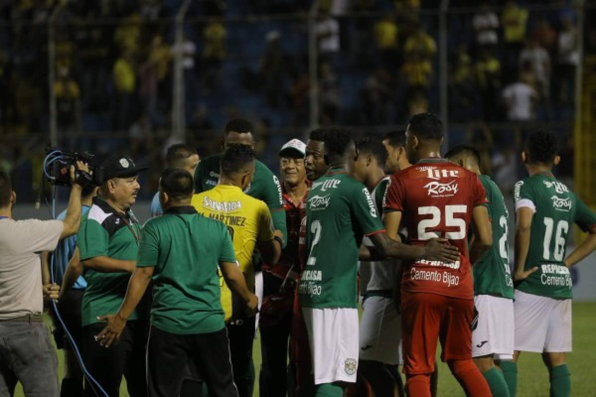 NO SE VIO: Piedras, empujones y trifulca de jugadores en el clásico copero