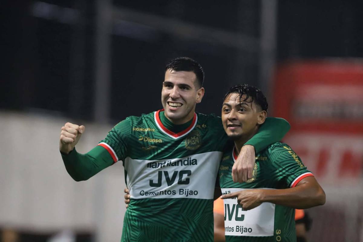 Ovación a Messiniti, Chelito fiel a Dios y hermanitos verdolagas en el juego Marathón vs Juticalpa FC