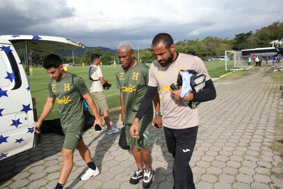 Keyrol fue golpeado y estrella preocupa: así se vivió el tercer entreno de Honduras