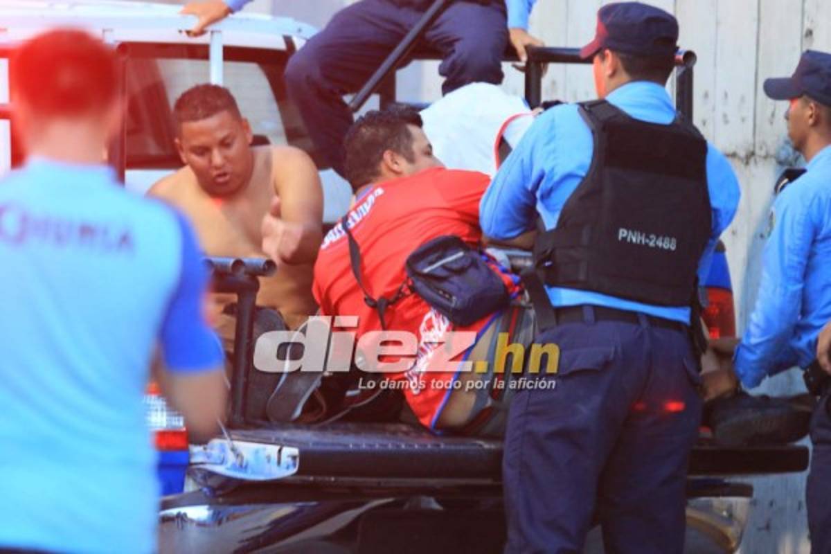 NO VISTE EN TV: Bronca entre jugadores, detenidos y el lamento de Rubilio