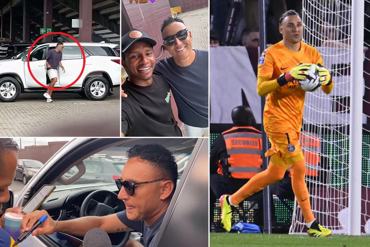Sorpresota: Keylor Navas apareció entrenando con este club y podrían cerrar su fichaje