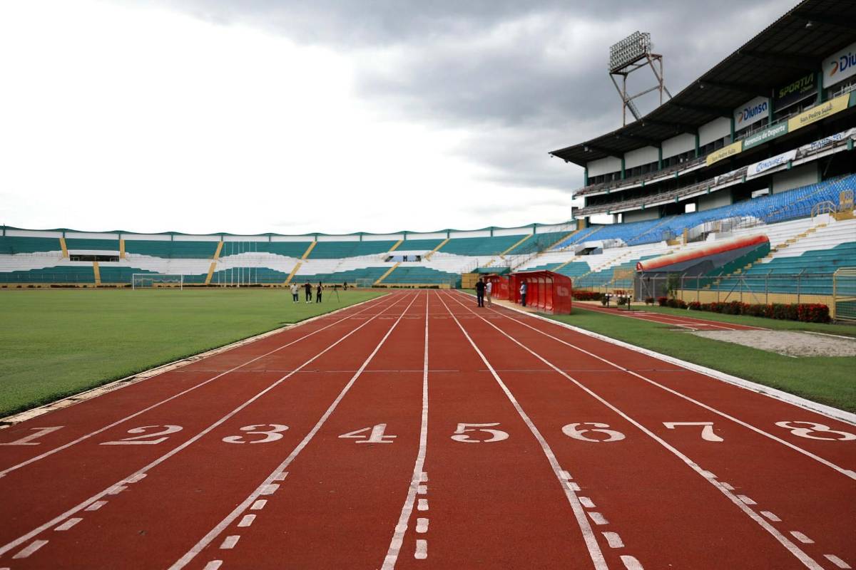 ¡Luce impecable! El Olímpico listo para albergar una nueva final de Liga Nacional; así lo cuidan previo al Marathón-Olimpia