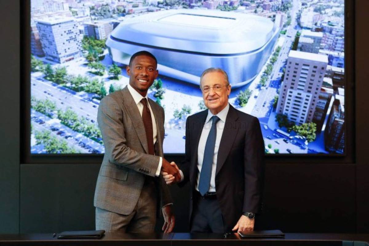 Así fue la presentación de Alaba con el Real Madrid: sorpresa con su dorsal y los regalitos que recibió