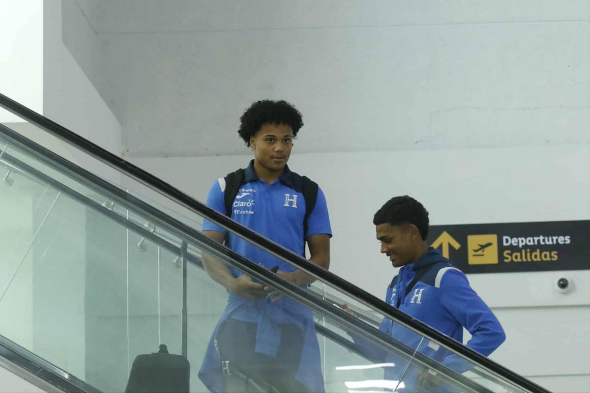 ¡Con el sueño intacto! La Sub-17 de Honduras partió a Qatar para cumplir el sueño de jugar una Copa del Mundo