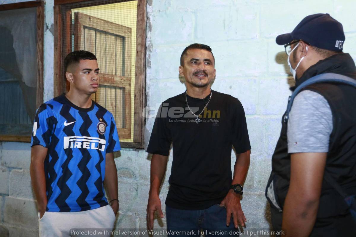 Fotos: así creció el futbolista de Marathón Isaac Castillo en el barrio Cabañas; su vida familiar en su humilde hogar
