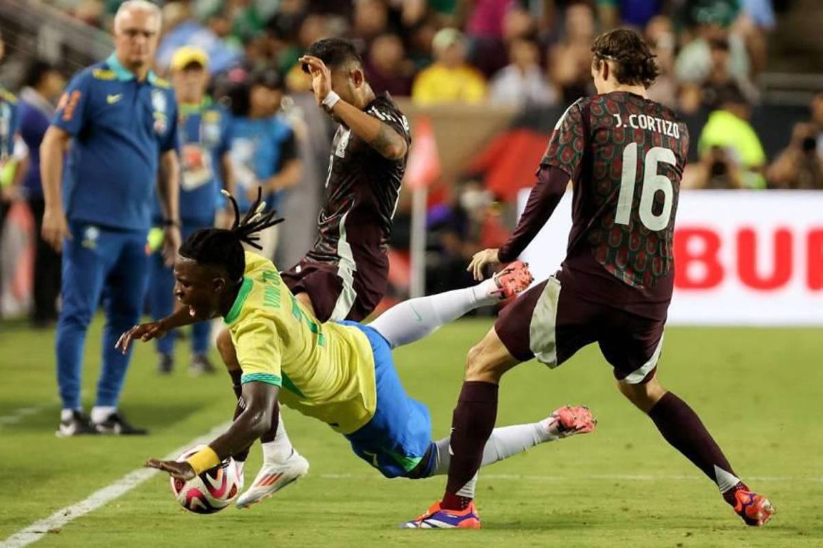 Endrick al ‘estilo’ Messi, inesperado gesto de Vinicius Junior y el problema que hubo en el México - Brasil