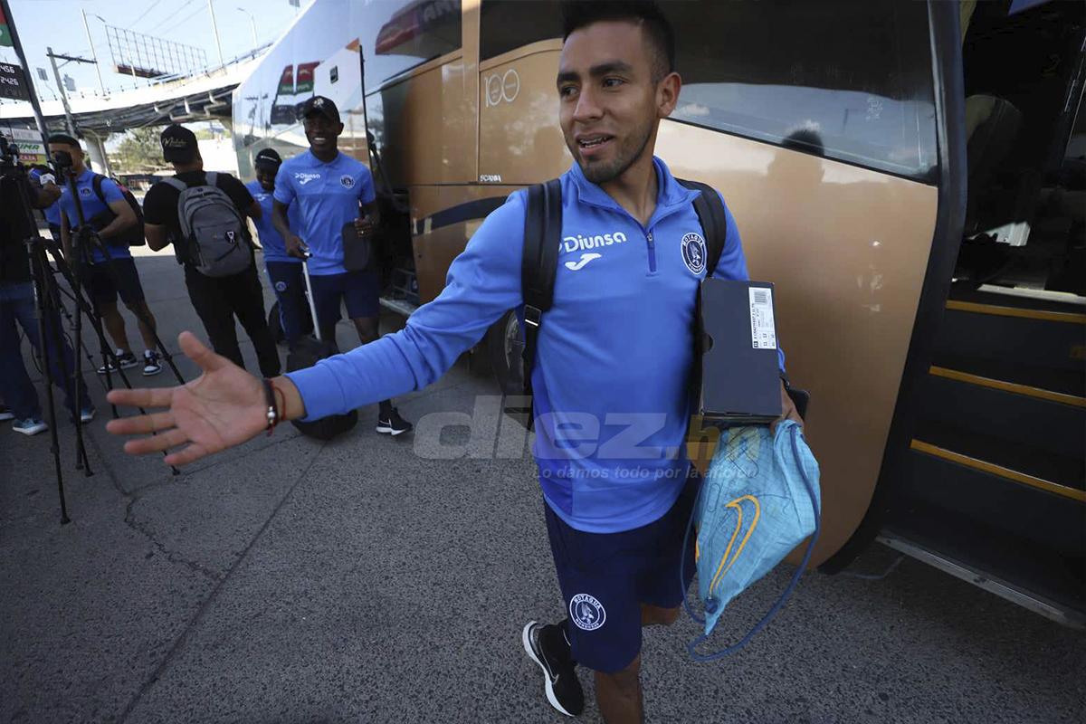 ¿Quién besó a Rougier? Motagua viajó a Choluteca para enfrentar a Lobos UPN con la vuelta de Rubilio Castillo