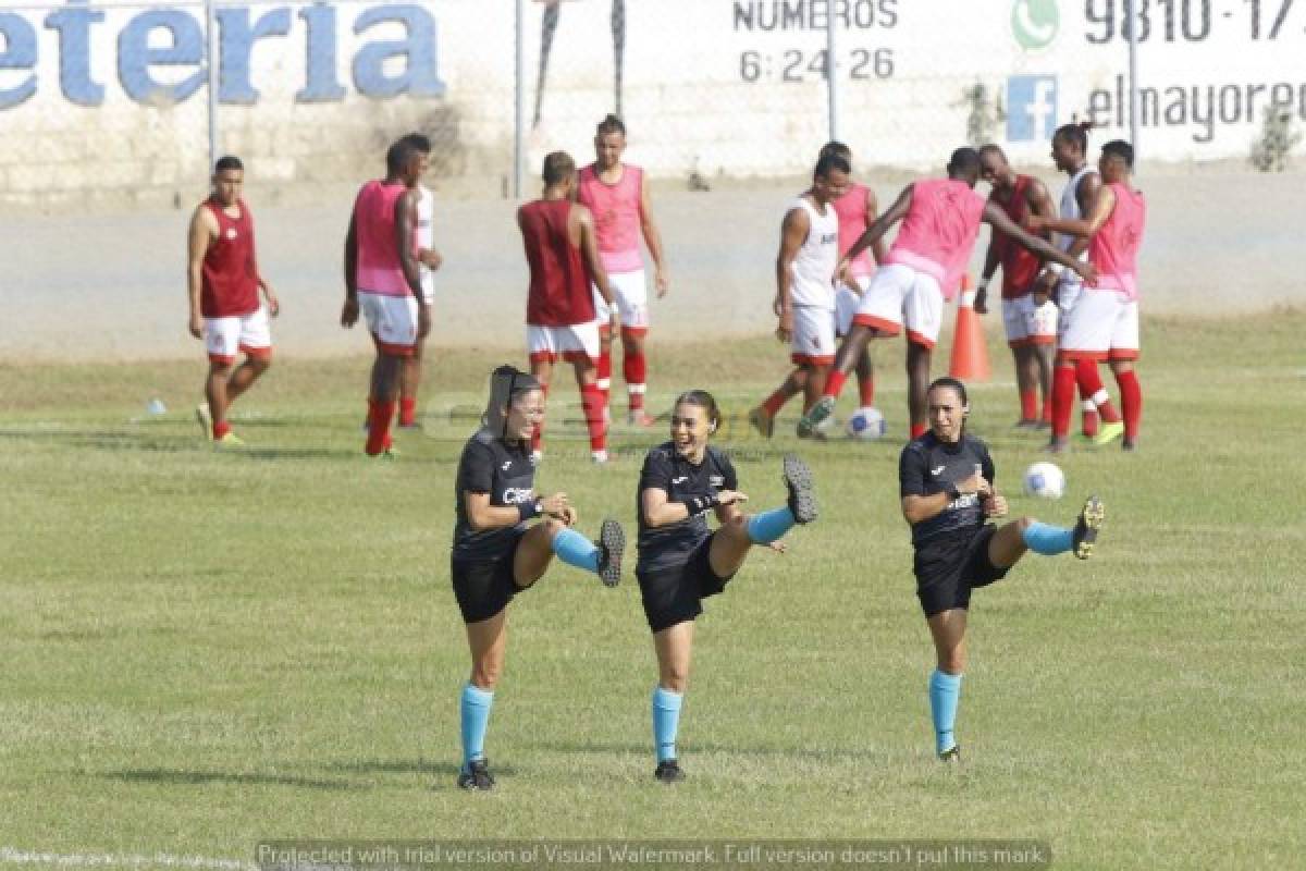 No se vio: Árbitras custodiadas en El Progreso, chinito en el Nacional y homenaje a víctimas del huracán Eta