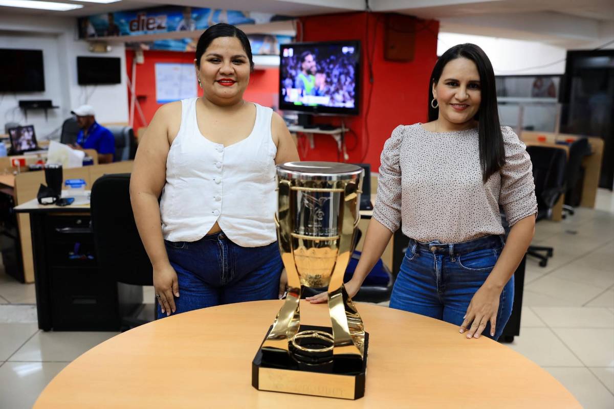 La Copa del próximo campeón de Liga Nacional visitó la sala de Redacción de DIEZ