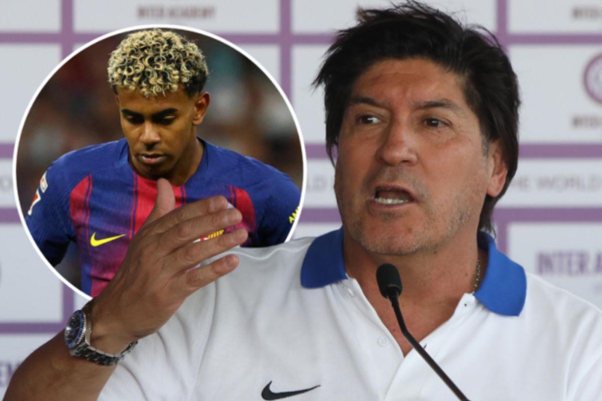 Iván Zamorano explicó que Lamine Yamal no tiene la identidad para jugar en el Real Madrid.
