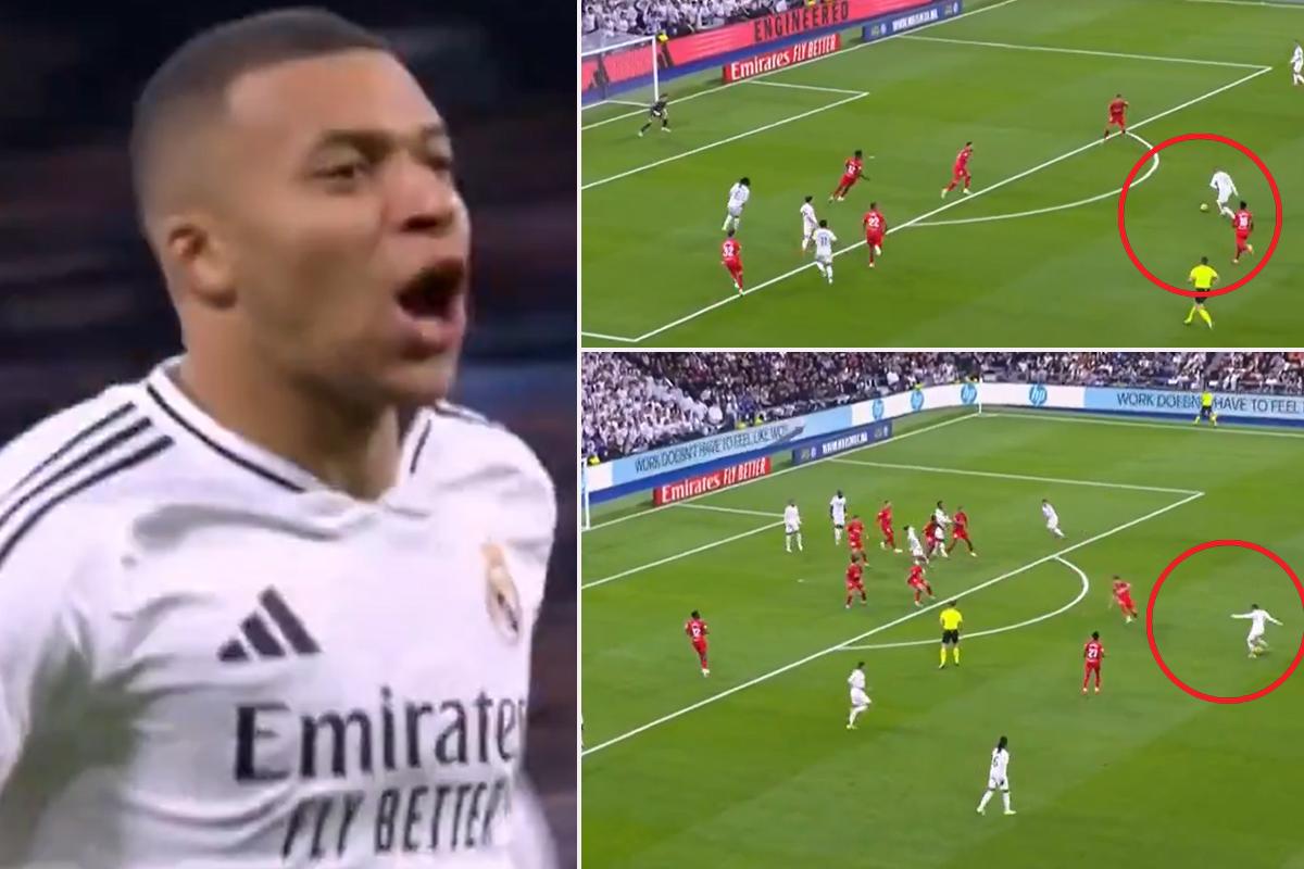 Tremendos golazos: así fueron los tantos de Mbappé y Valverde en el Real Madrid-Sevilla de la Liga Española