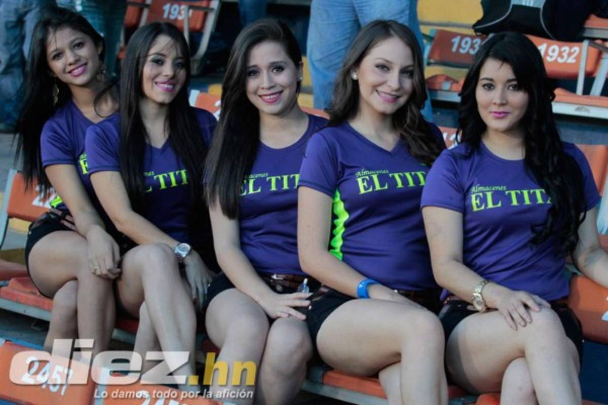Las chicas bellas en la final de Honduras