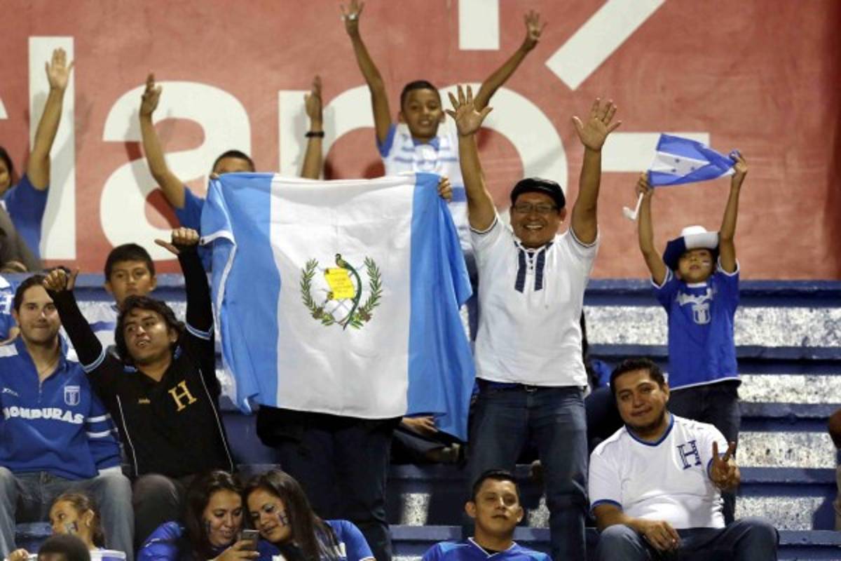 FOTOS: Las curiosidades que dejó el amistoso entre Honduras y Guatemala