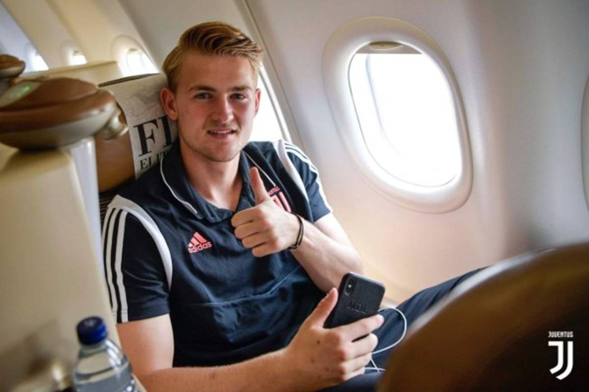 ¿Cómo fue recibido? Así fue el primer día de De Ligt con la Juventus y sus nuevos compañeros