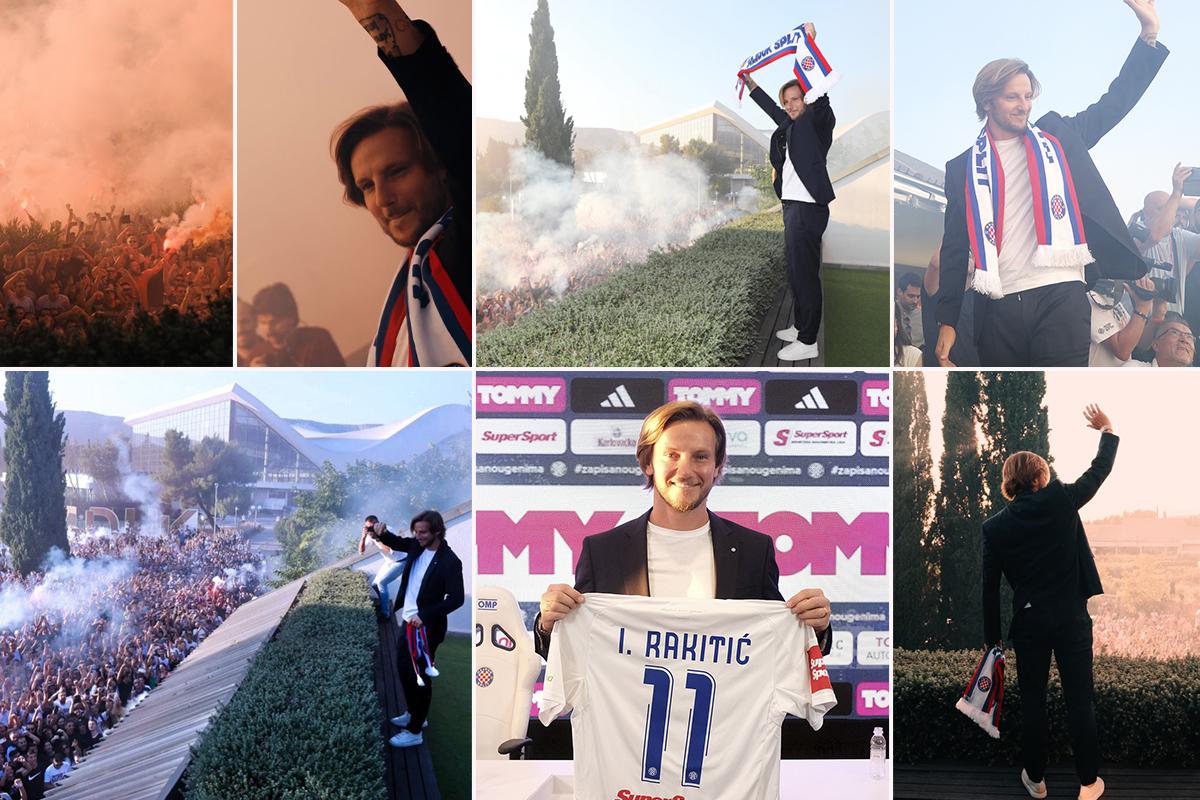 Rakitic se aburrió de Arabia Saudita y fue presentado por su nuevo equipo: brutal bienvenida para el croata