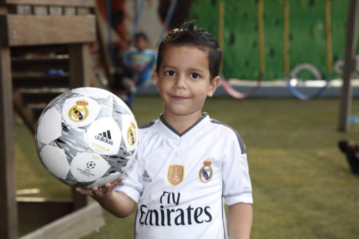 FOTOS: Conocé a los niños hondureños que tiene nombres de cracks del fútbol